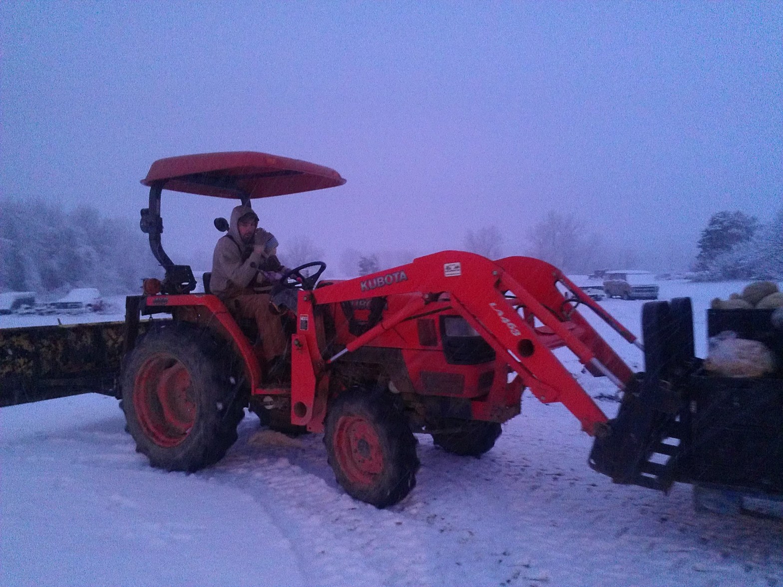 Fisher Hill Farm in the Winter